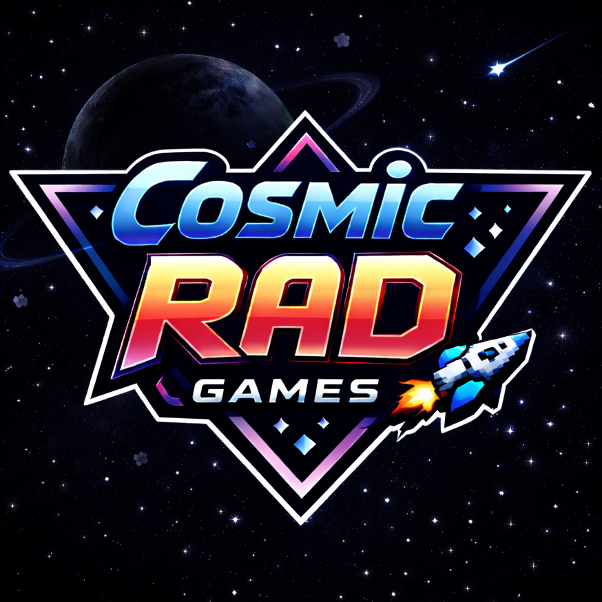Cosmic RAD Games logo